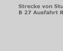 Anfahrtsskizze der Kerschensteinerschule Reutlingen